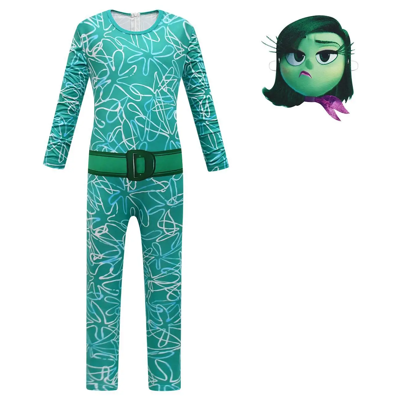 Disgust Cosplay Costume